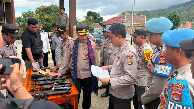 Kapolres Bima Kabupaten Sidak Polsek Monta, Tegaskan Zero Tolerance ke Narkoba