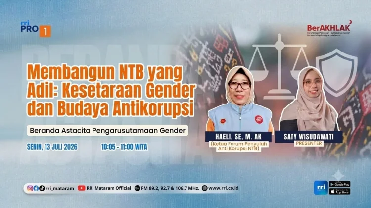 Peran Perempuan Dinilai Strategis dalam Membangun Budaya Antikorupsi di NTB