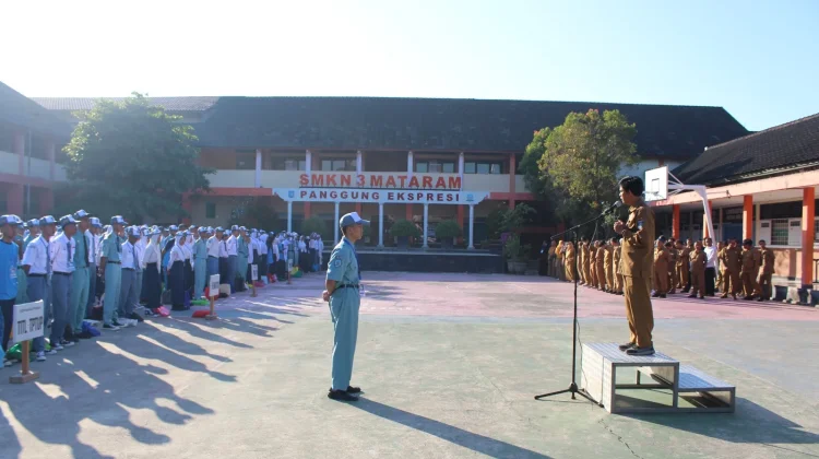 SMKN 3 Mataram Buka MPLS 2026, Tekankan Disiplin dan Budaya Industri