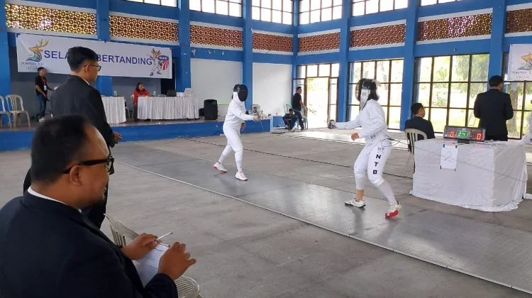 Porprov NTB 2026 Jadi Ajang Pemeringkatan Atlet Anggar menuju PON 2028
