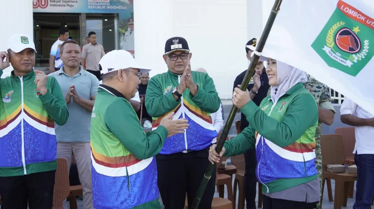 KLU Resmi Kirim 303 Atlet dan Ofisial ke Ajang Porprov NTB 2026