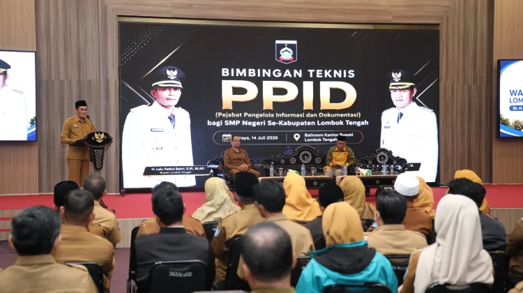 Pemkab Loteng Dorong Layanan Informasi Sekolah Lebih Transparan