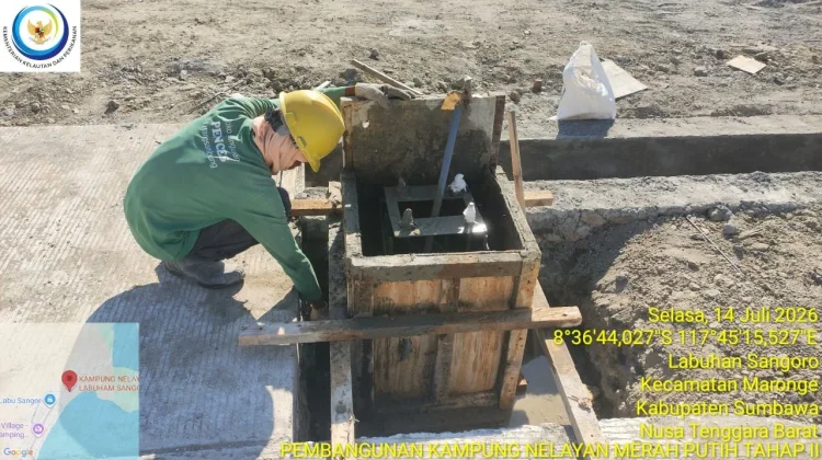 Progres KNMP Labuhan Sangoro Capai 72 Persen