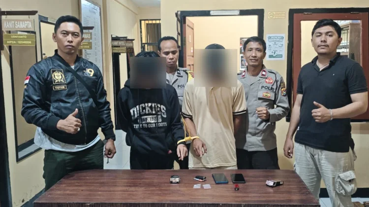 Kepergok Transaksi Sabu, Dua Pelajar Diringkus Polisi