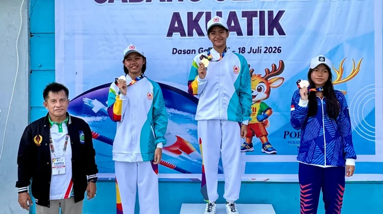 Laras Ajeng Cetak Dua Rekor Baru Porprov NTB Bukti Lahirnya Sang Juara