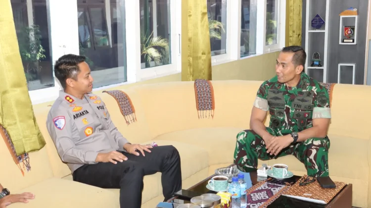 Kapolres Lombok Timur Perkuat Sinergitas TNI–Polri