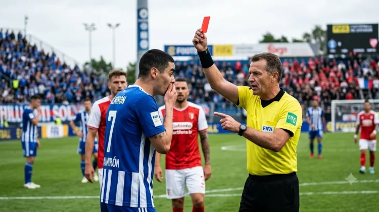 Kenapa Tutup Mulut di Sepak Bola Bisa Kena Kartu Merah?