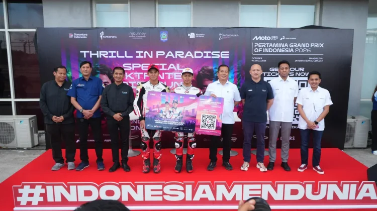 Warga NTB Dapat Diskon 50 Persen Tiket MotoGP Mandalika 2026