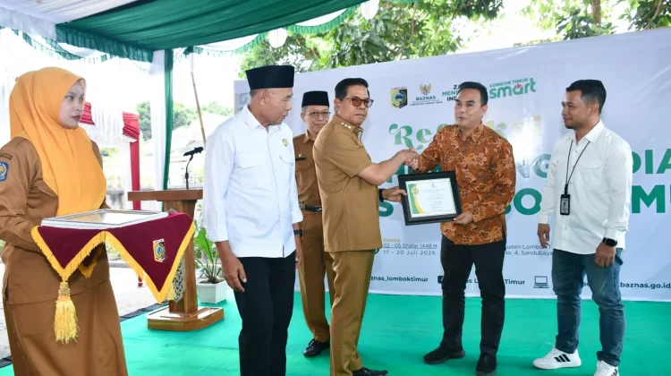 Baznas Lotim Luncurkan B-Smart, Perkuat Pengelolaan Zakat Berbasis Digital