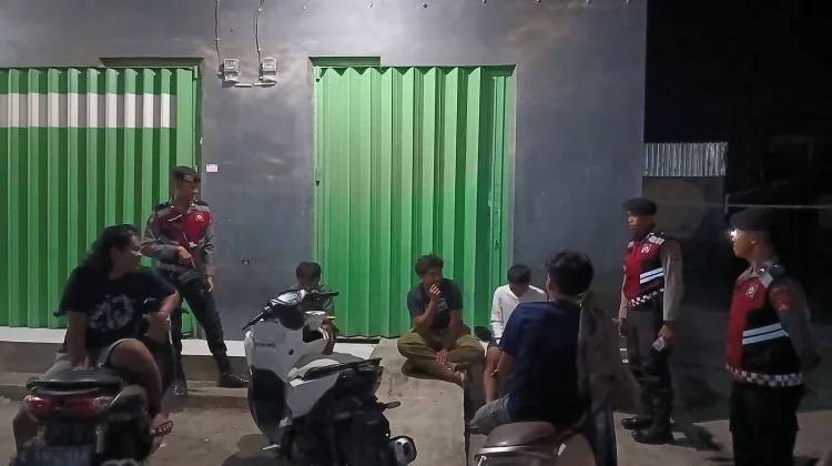 Cegah Kejahatan Malam, Sat Samapta Polres Bima Kota Lakukan Ini