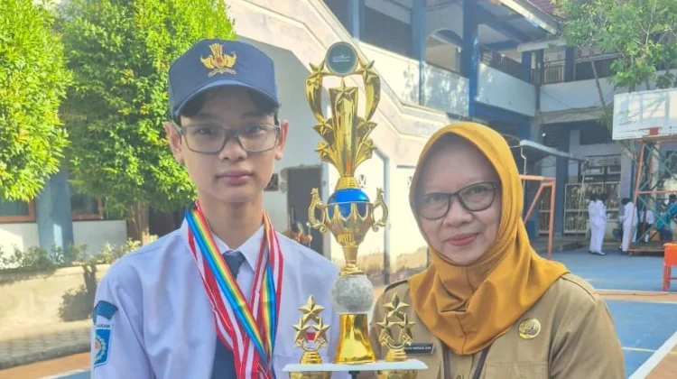 Tanpa Les, Siswa SMPN 15 Mataram Koleksi Medali Olimpiade Nasional