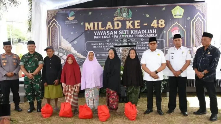 Bupati Lotim Bantu Rp200 juta Pembangunan Lanjutan Panti Asuhan Ampera