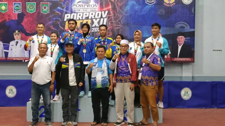 Tenis Meja Lombok Tengah, Kantongi Dua Emas di Porprov NTB