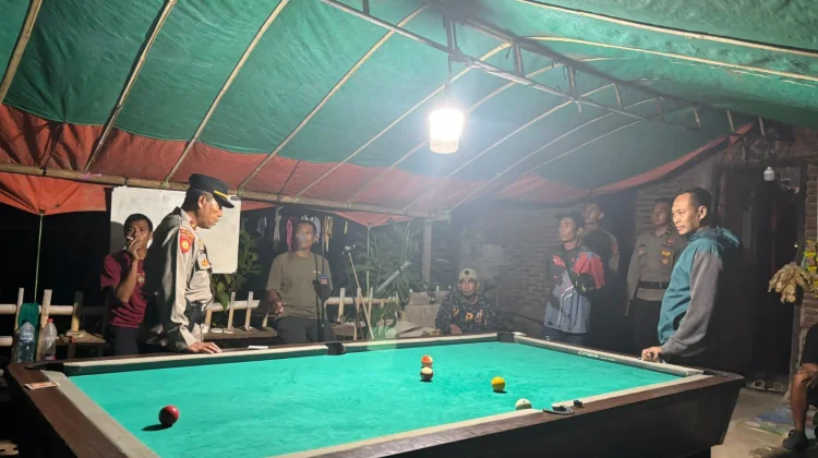 Polres Bima Kota Respon Cepat Laporan Warga Soal Judi Biliar