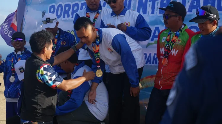 Personel Ditpolairud Polda NTB Raih Medali Emas pada Porprov NTB  2026
