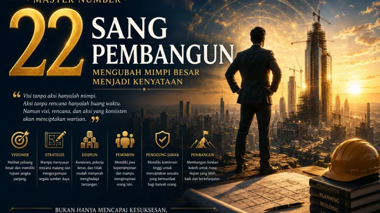Master Number 22: Sang Pembangun yang Mengubah Mimpi Besar Menjadi Kenyataan