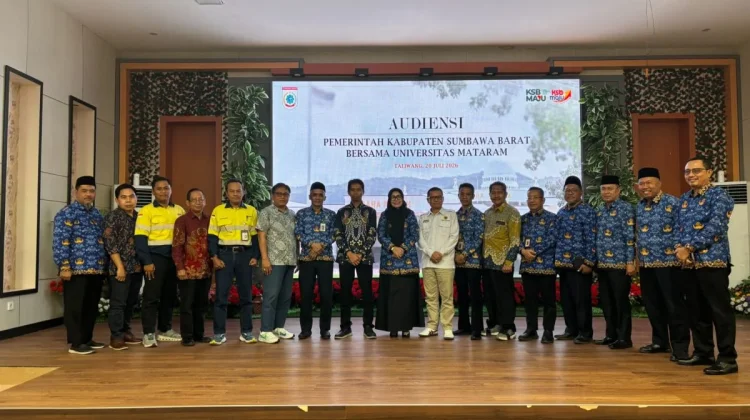Rektor Unram Siap Perkuat Pembangunan KSB lewat Program Profesor Berdampak