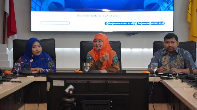 Unram Jadi Rujukan Pengembangan Kelas Internasional Unbim MFH