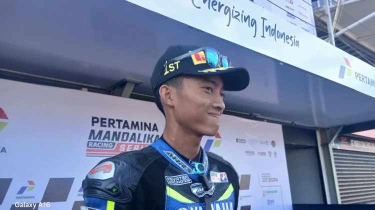 Pembalap NTB Arai Agaska Sabet Juara National Supersport 600cc
