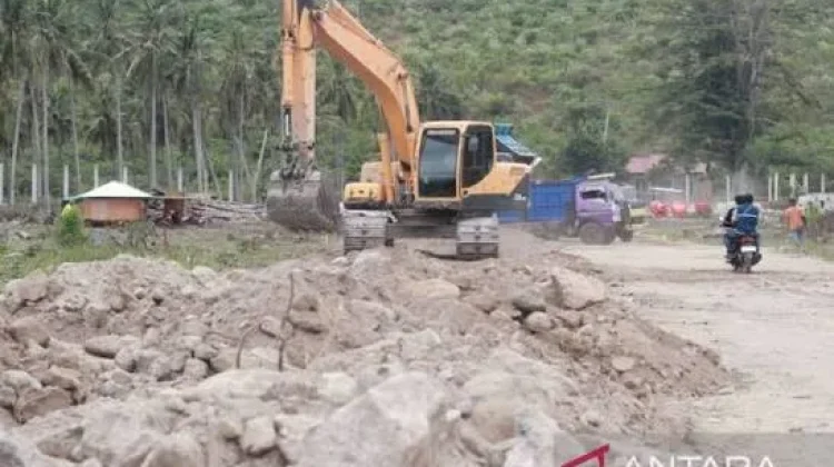 Tiang Pancang Dermaga Pelabuhan Kilo Tenggelam, Proyek Dipastikan Tepat Waktu