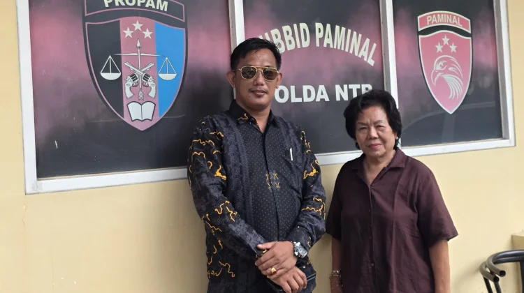 Laporan Dua Tahun Tak Kunjung Jelas, Ny. Lusy Kini Menanti Langkah Paminal Polda NTB