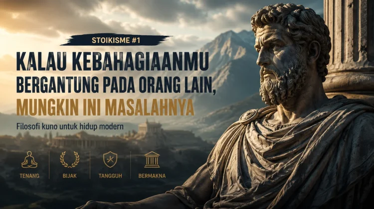 Stoikisme #1: kalau Kebahagiaan Bergantung pada Orang Lain, Mungkin Ini Masalahnya
