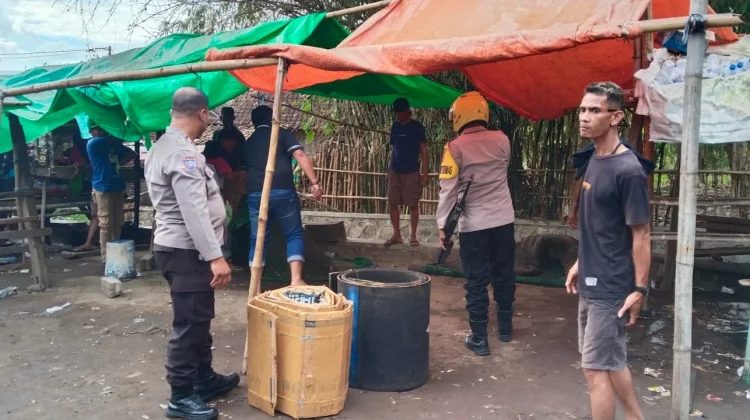 Polsek Asakota Bubarkan Judi Sabung Ayam di Lewijambu dan Jatibaru