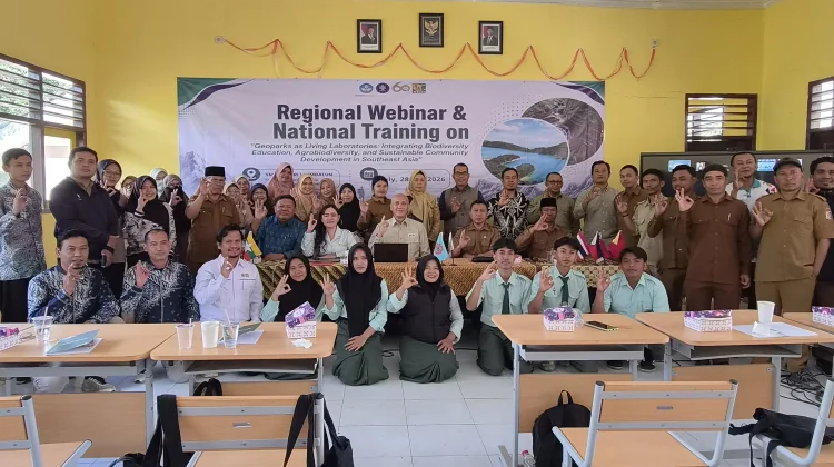 SEAMEO BIOTROP Kembangkan Model Pembelajaran Berbasis Geopark Rinjani