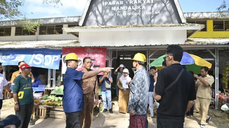 Pemprov NTB Revitalisasi Pasar Kuta Mandalika agar Lebih Nyaman