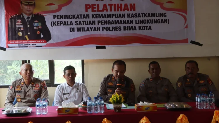 Kapolres Bima Kota Tekankan Patroli Rutin dan Profesionalisme Kasatkamling