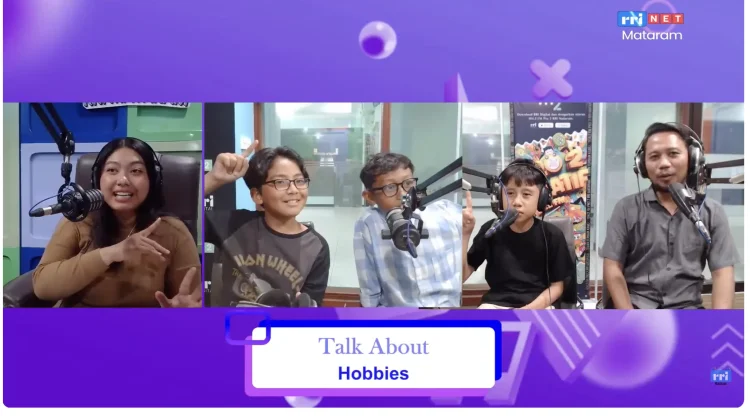 English Corner Pro 2 Mataram,Program Siaran Belajar Bahasa Inggris lewat Hobi