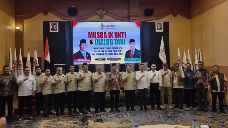 Willgo Zainar Kembali Pimpin HKTI NTB, Fokus Perkuat Petani