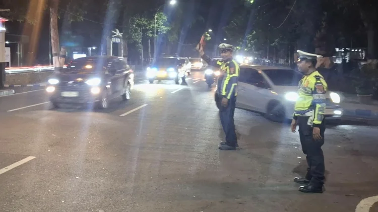 Malam Minggu, Polisi Serentak Gelar Patroli di Mataram dan Sekitarnya