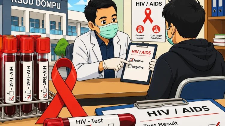 Rawat Penderita TBC, RSUD Dompu Temukan 11 Kasus Baru HIV/AIDS