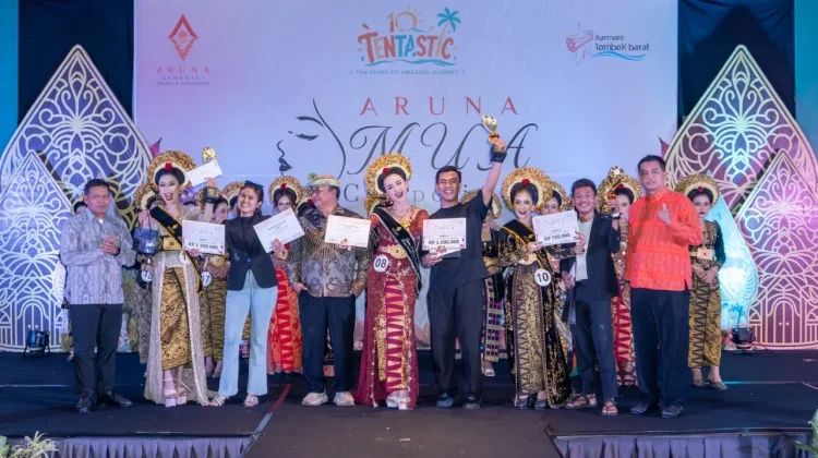 48 MUA Adu Kreativitas, Aruna Senggigi Angkat Pakem Pengantin NTB