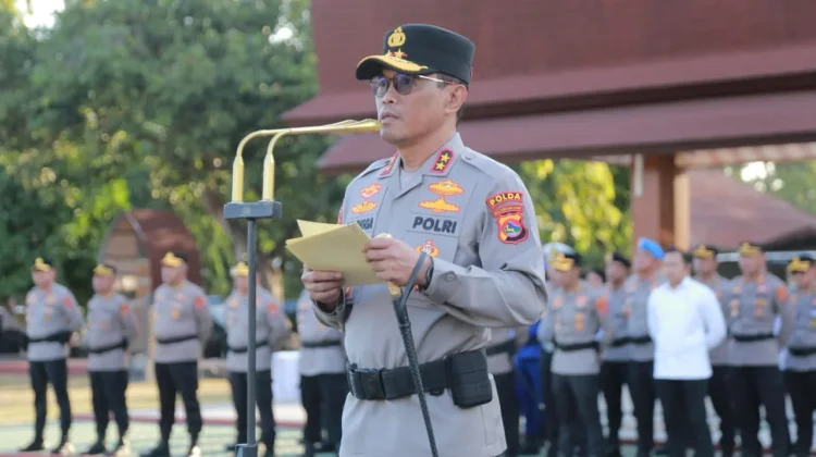 Jelang HUT RI ke-81 dan Kunker Kapolri, Polda NTB Gelar Apel Siaga Kamtibmas Serentak