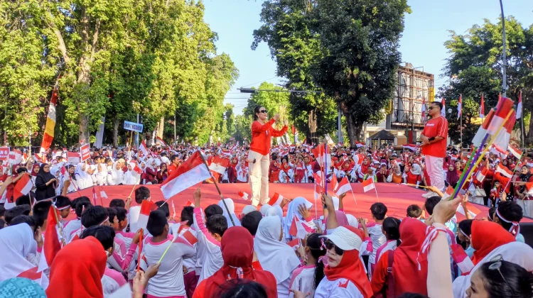 Pelajar Diingatkan Tak Mudah Percaya Hoaks saat Sambut HUT RI ke-81