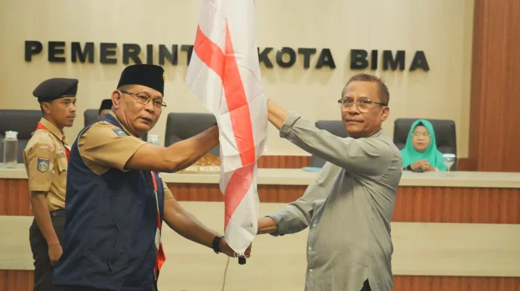 Kontingen Jambore Nasional XII Kwartir Cabang Bima Tahun 2026 Dilepas