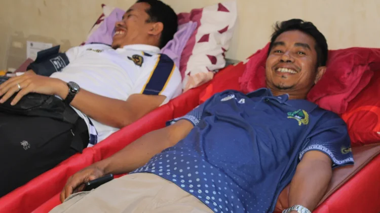 Ini Cara LPKA dan Rutan Praya Bantu Penuhi Stok Darah di Lombok Tengah