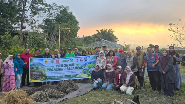 Profesor Berdampak Dorong Pertanian Terpadu Berkelanjutan di Sembalun