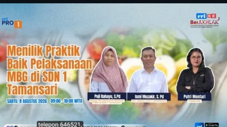 MBG di SDN 1 Taman Sari Jadi Praktik Baik, Bentuk Karakter dan Dukung Gizi Siswa