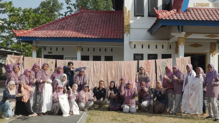 Batik Mangrove Lembar Selatan, Inovasi Baru Angkat Potensi Desa Wisata