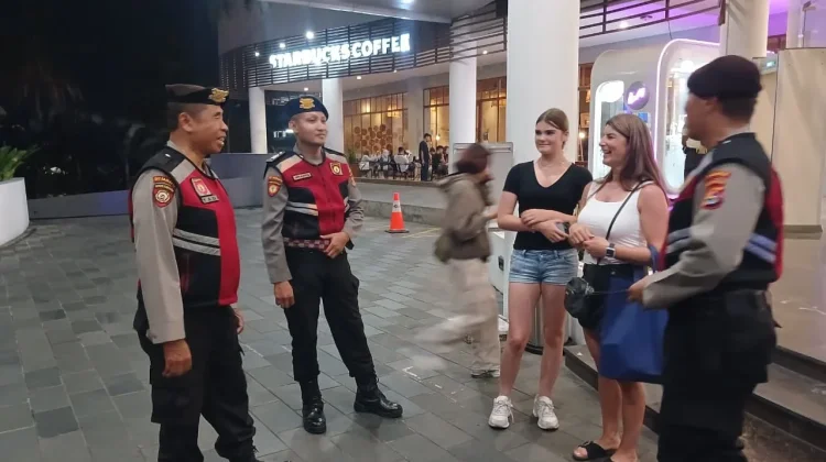 Patroli Kota Presisi Polda NTB Sasar Epicentrum Mall