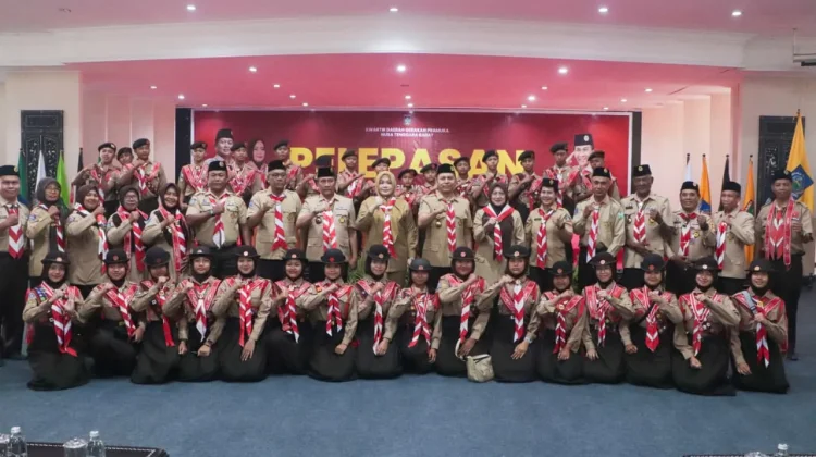 Wagub NTB Lepas 465 Anggota Kontingen Jamnas XII ke Cibubur