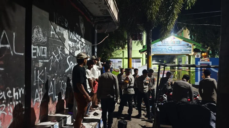 Polres Bima Kota Bubarkan Keributan Anak Muda di Na'e