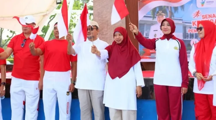 Nurul Adha Kobarkan Merah Putih, Nasionalisme Jadi Energi Lombok Barat