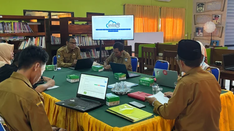 SMKN 3 Mataram Perkuat Pengelolaan Perpustakaan Berbasis Inlislite