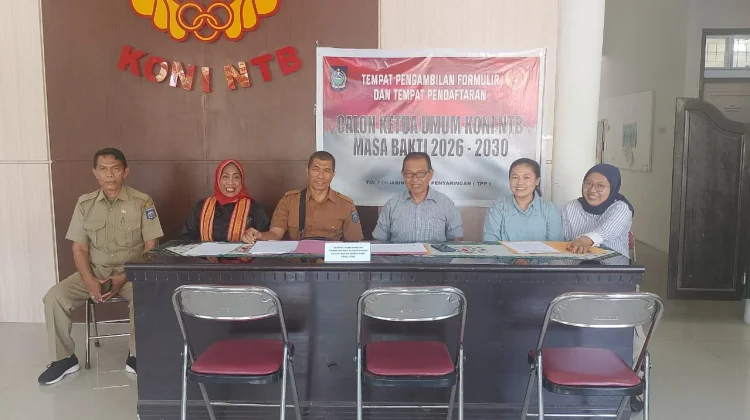 Sepekan Dibuka, Baru Satu Nama yang Daftar Calon Ketua KONI NTB 2026-2030