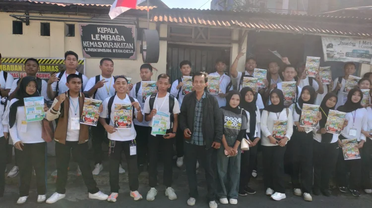 Mahasiswa Baru Unram Kunjungi Dasan Agung Otak Desa