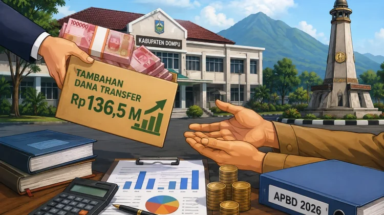 Tambahan Transfer Rp136,5 Miliar Jadi Angin Segar Fiskal Dompu